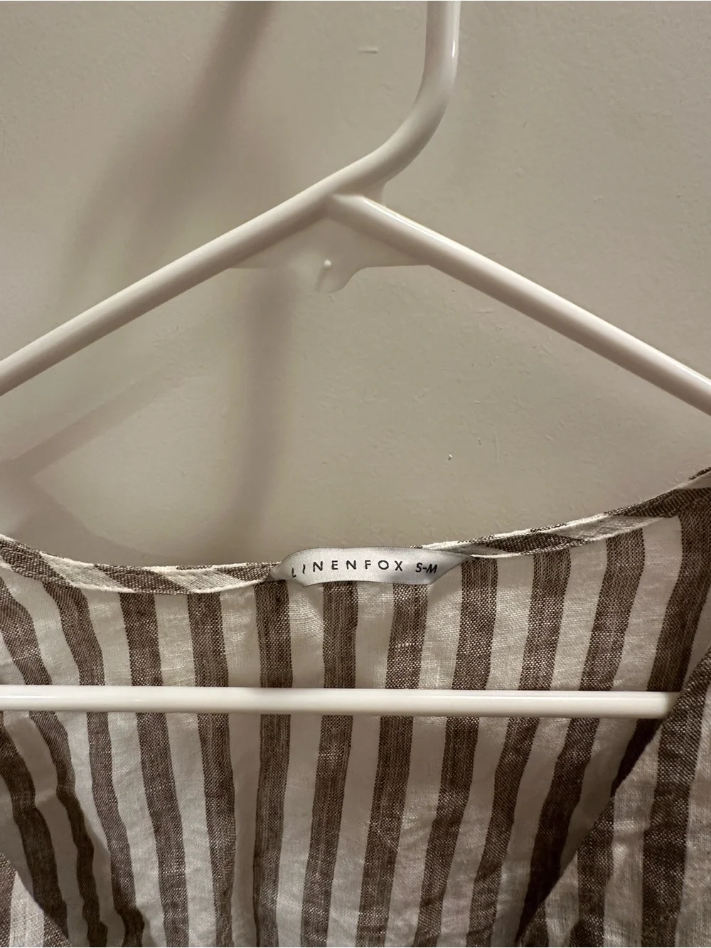 Linenfox wrap shirt